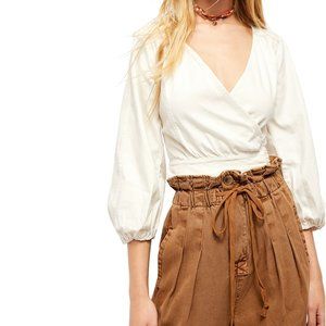 HOST PICK ⭐️ Free People Sophie Crop Top White